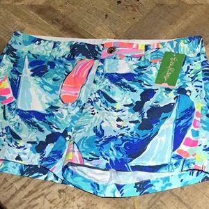 Lilly Pulitzer Callahan Shorts Size 8